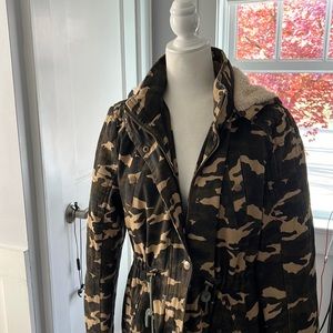 Womens BNCI Brand camo field coat/ jacket